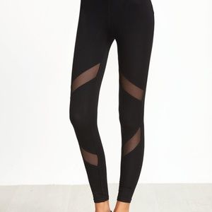 Mesh leggings